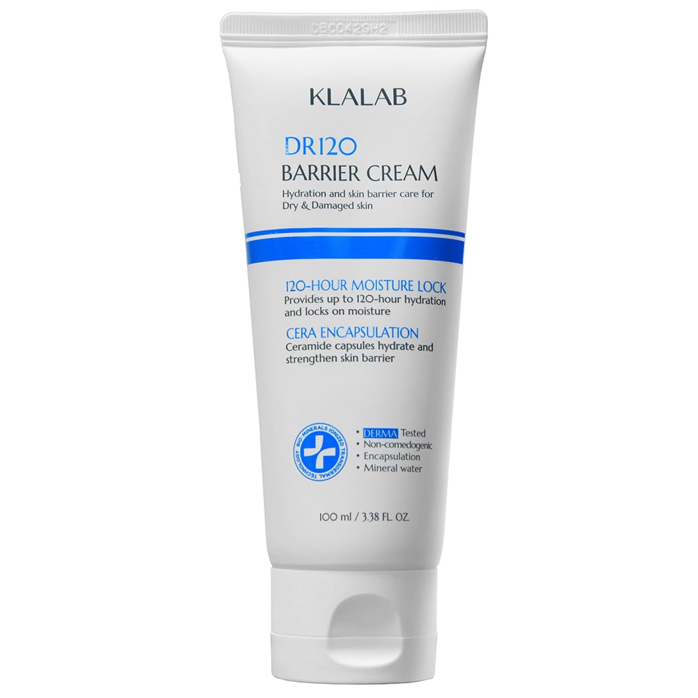 KLALAB DR120 Barrier Cream – 120-Hour Hydration with 5-Ceramide Complex & Hyaluronic Acid