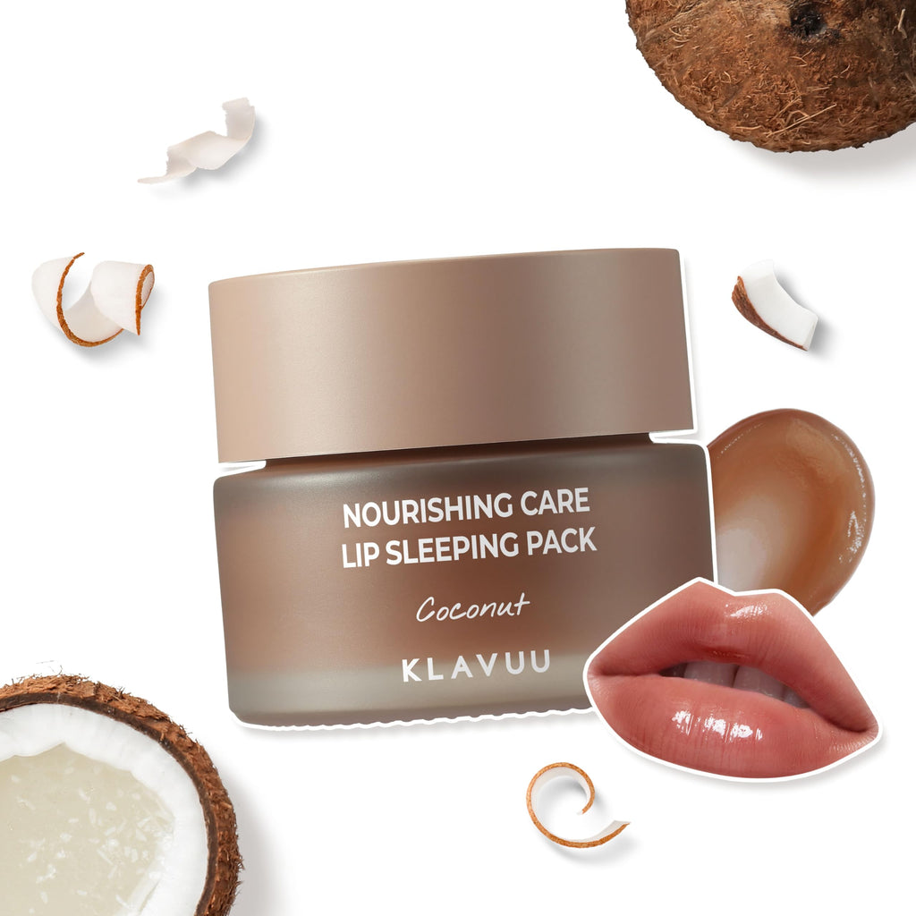 Klavuu Lip Mask Sleeping Pack (0.7oz) – Overnight Hydration & Gentle Exfoliation
