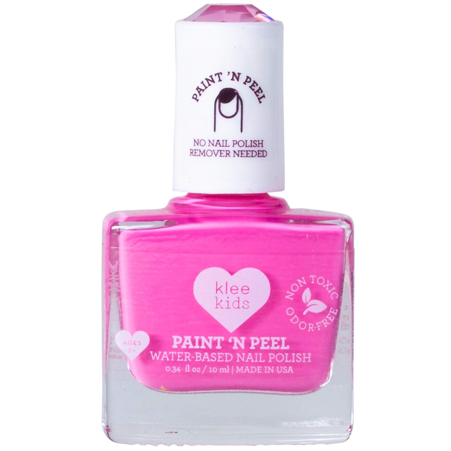 Klee Naturals Starry Sky Kiss Gift Set – Water-Based Peelable Nail Polish for Kids