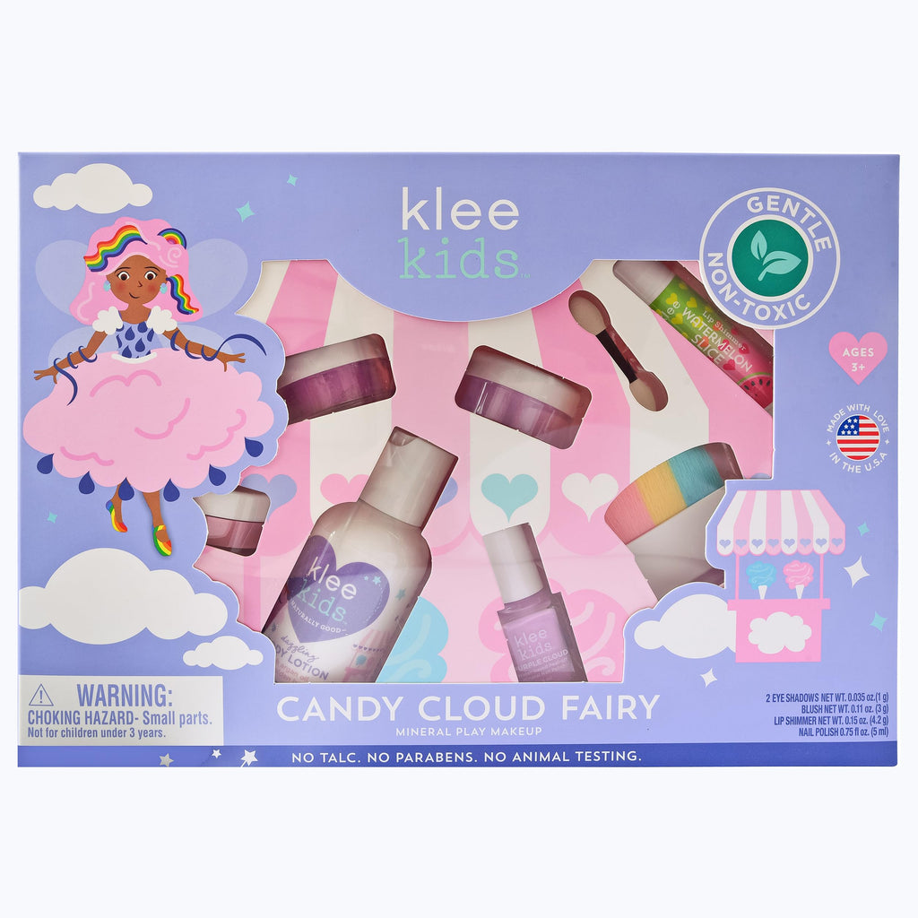 Klee Naturals Deluxe Mineral Play Makeup Kit – Gentle & Non-Toxic, Made in USA