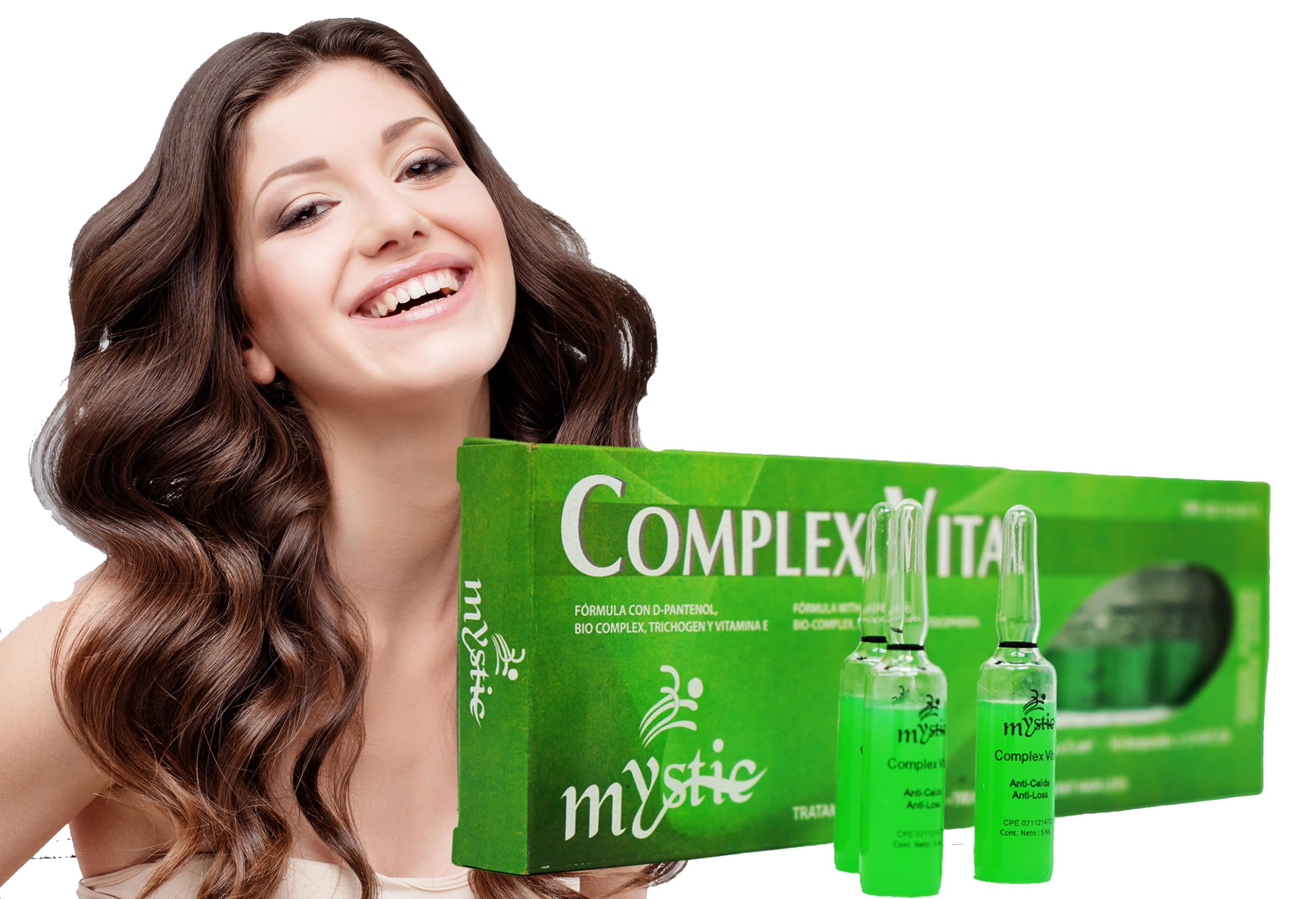 Kleravitex Mystic Complex Vital Ampoules for Hair Loss & Thinning – Biotin Bio-Complex & Tocopherol (Pack of 10)