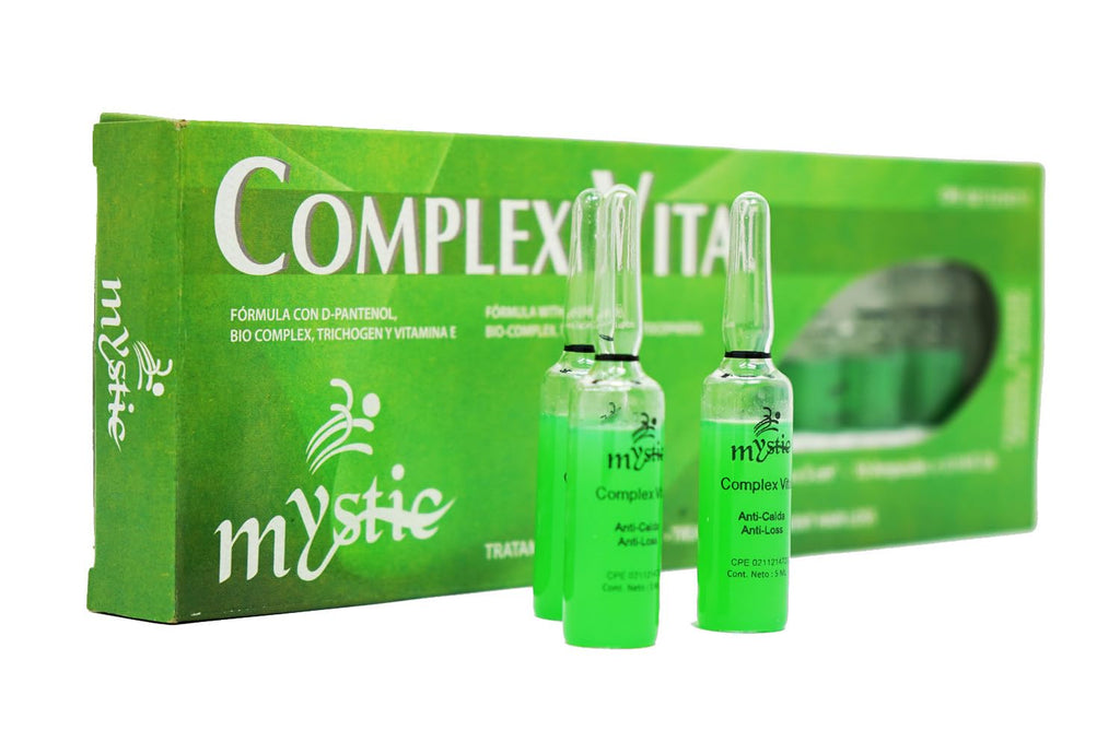 Kleravitex Mystic Complex Vital Ampoules for Hair Loss & Thinning – Biotin Bio-Complex & Tocopherol (Pack of 10)