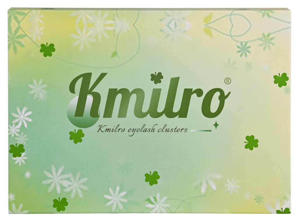 Kmilro Thick Lash Clusters 14-20mm, 480pcs DIY Eyelash Extensions (200D+240D+300D)