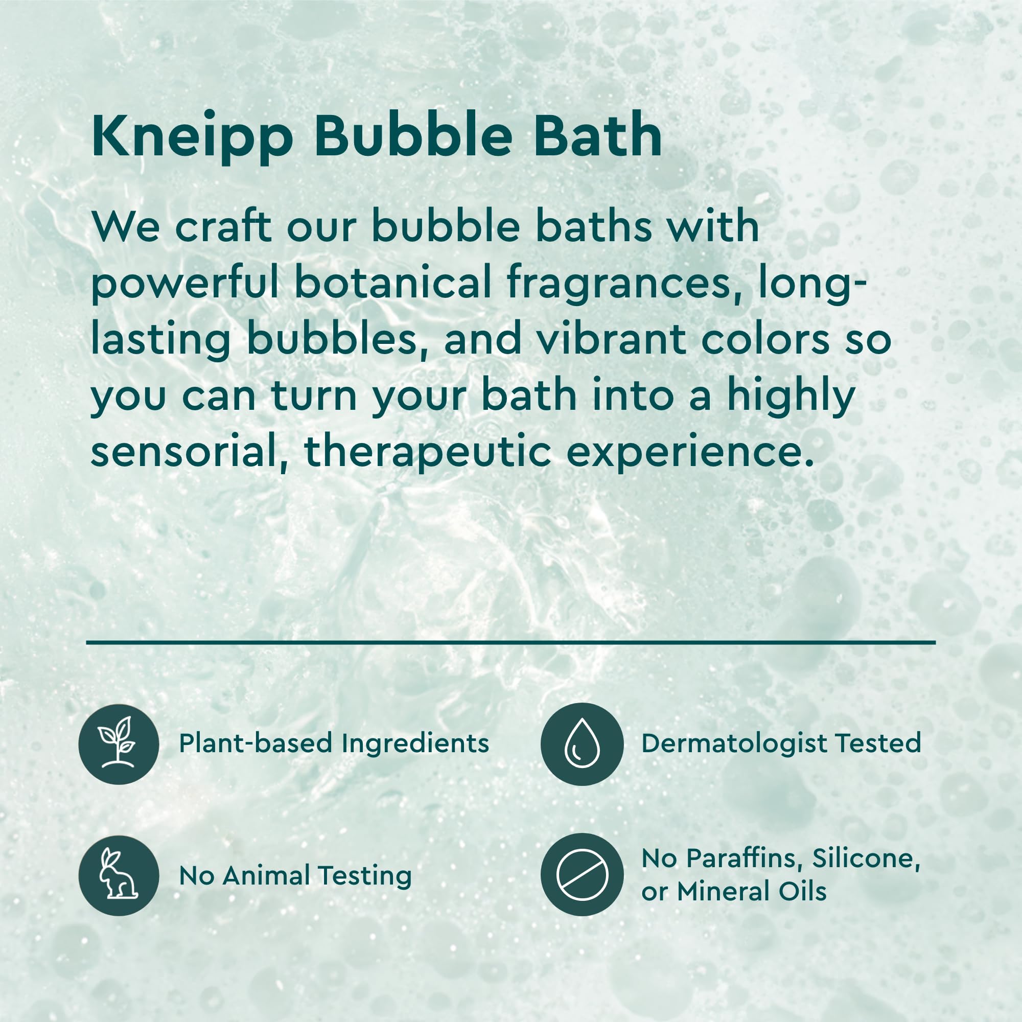 Kneipp Under The Weather Eucalyptus Aromatherapy Bubble Bath – Vegan, Sulfate Free, 13.5 fl oz | Up To Eight Baths