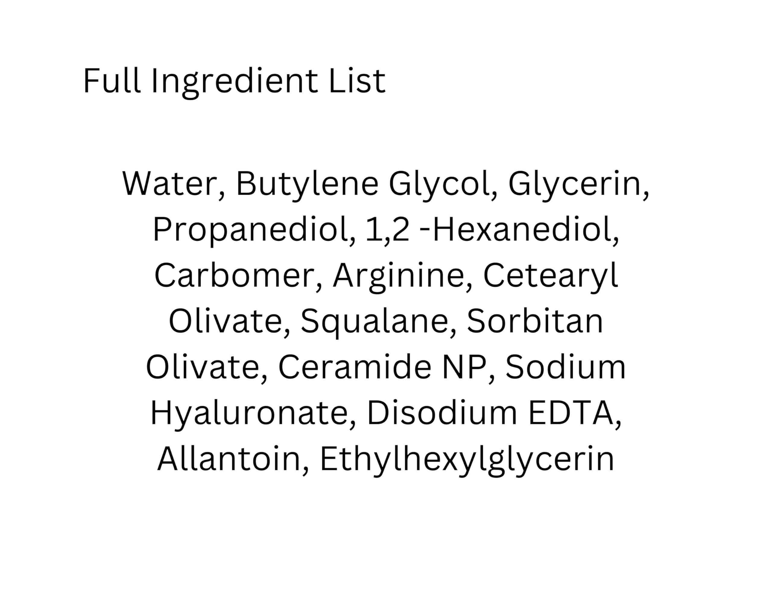 Knours Light Weight Water Based Gel Moisturizer – Peppermint Squalane & Ceramide NP | Hydrating, Cooling & Vegan (80ml)