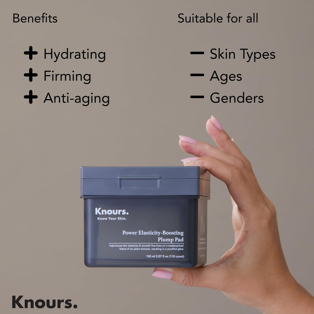 Knours Plump Pad | 2-in-1 Toner Pad + Face Mask with Holy Basil