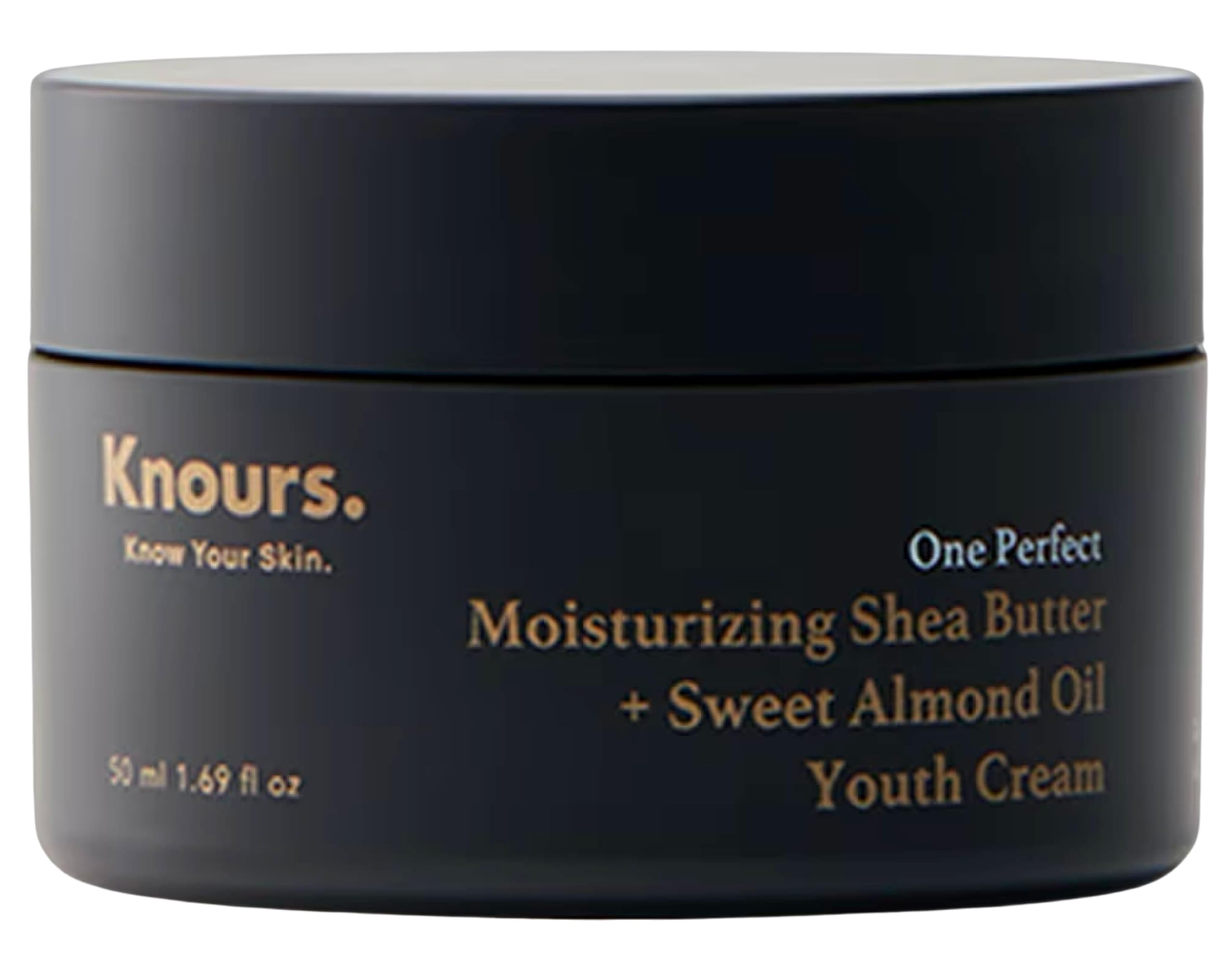 Knours Youth Cream: Moisturizing Shea Butter with Sweet Almond Oil and Niacinamide – Clean Beauty (50ml)