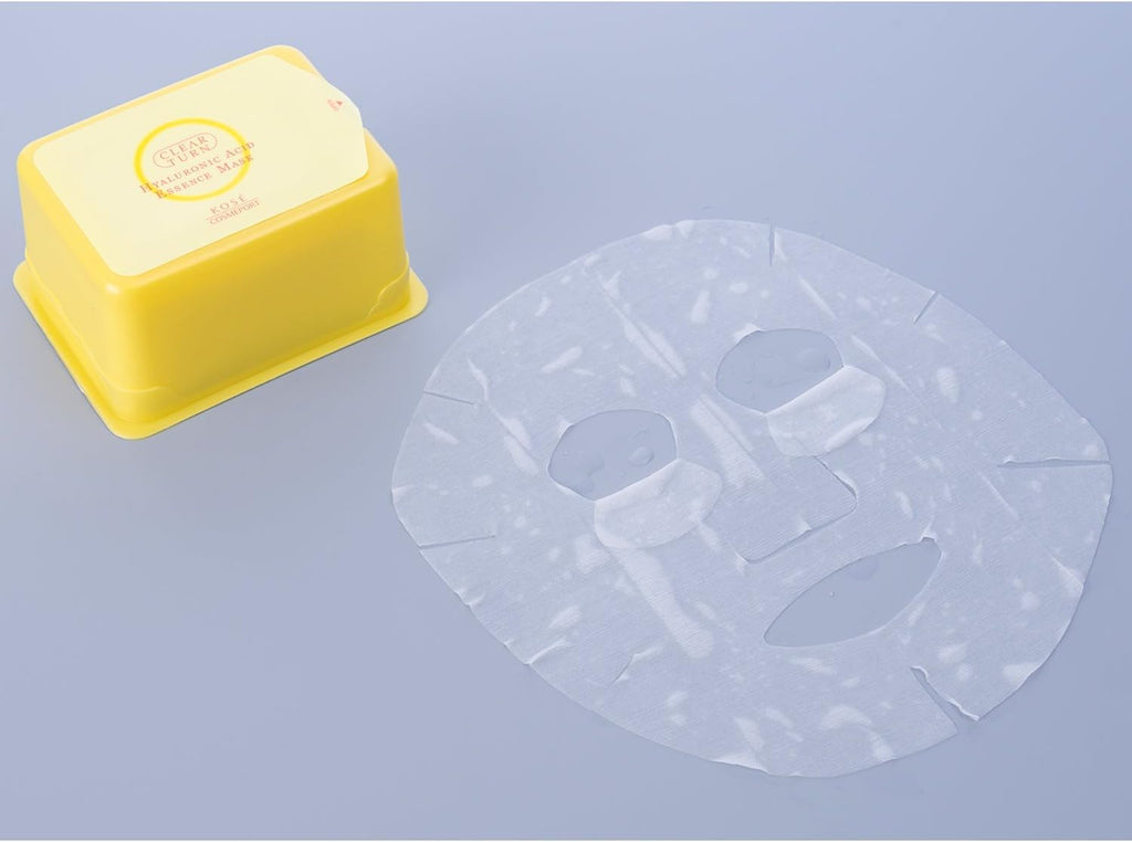KO-SE Clear Turn Essence Facial Sheet Mask – Hyaluronic Acid Hydration for Fresh, Hydrated Skin