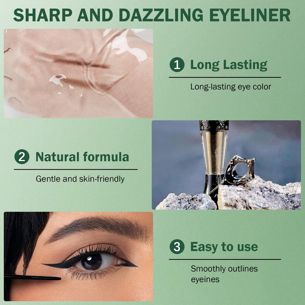 KOAVDMT Powder Kohl Eyeliner Arabic — Handmade 100% Natural Egyptian Style (4PCS)