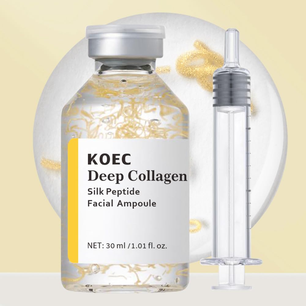 KOEC 2PCS Deep Collagen Silk Ampoule Set – Hydration & Firming Serum