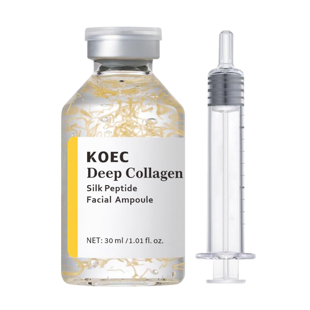 KOEC Deep Collagen Silk Peptide Ampoule Serum – Intensive Lift, Hydration & Smoothing