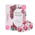 Koelf Rose Petal Satin Foot Mask – Intensive Nourishing Foot Mask Socks with Rose, Peptide & Shea Butter