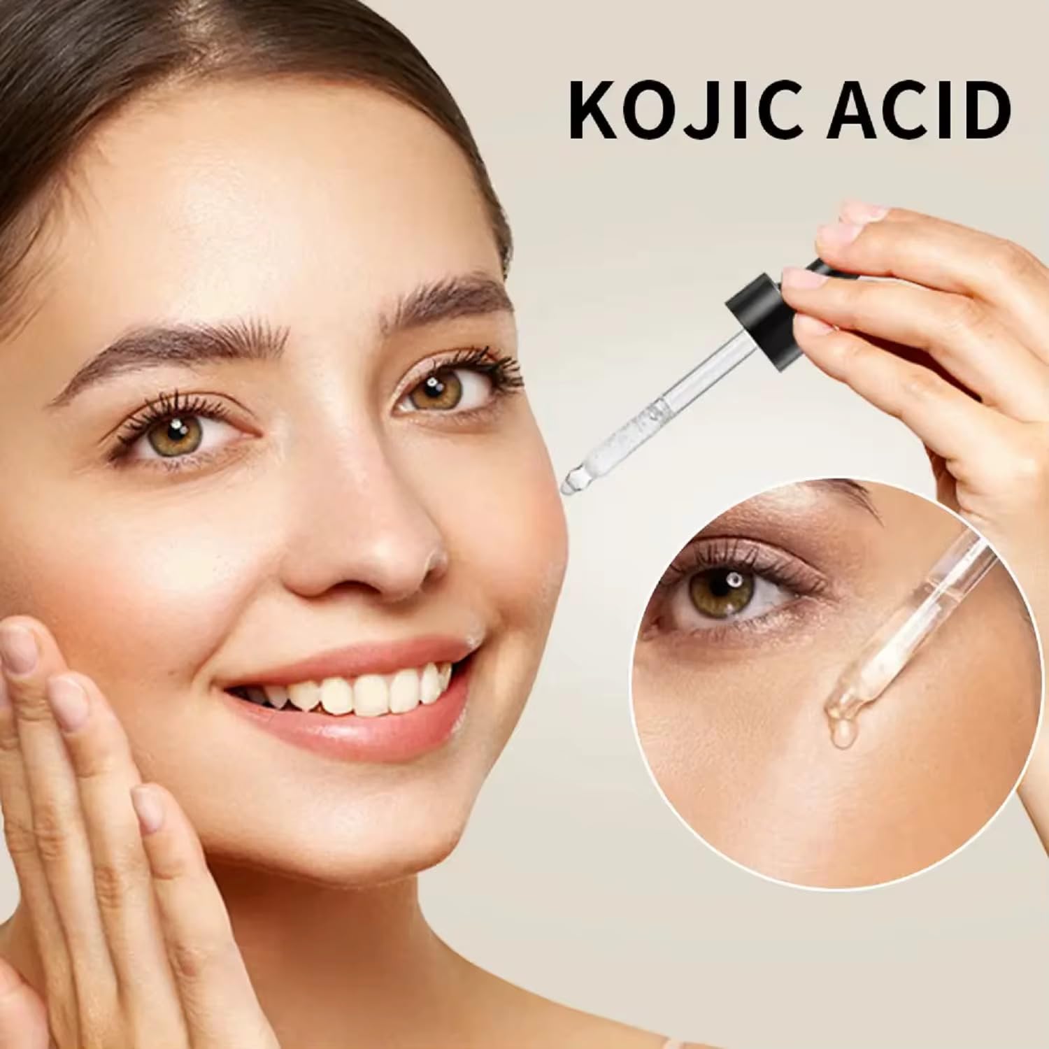 Kojic Acid Essence Serum – Hydrating Facial Serum with Ceramide & Hyaluronic Acid | 30ml
