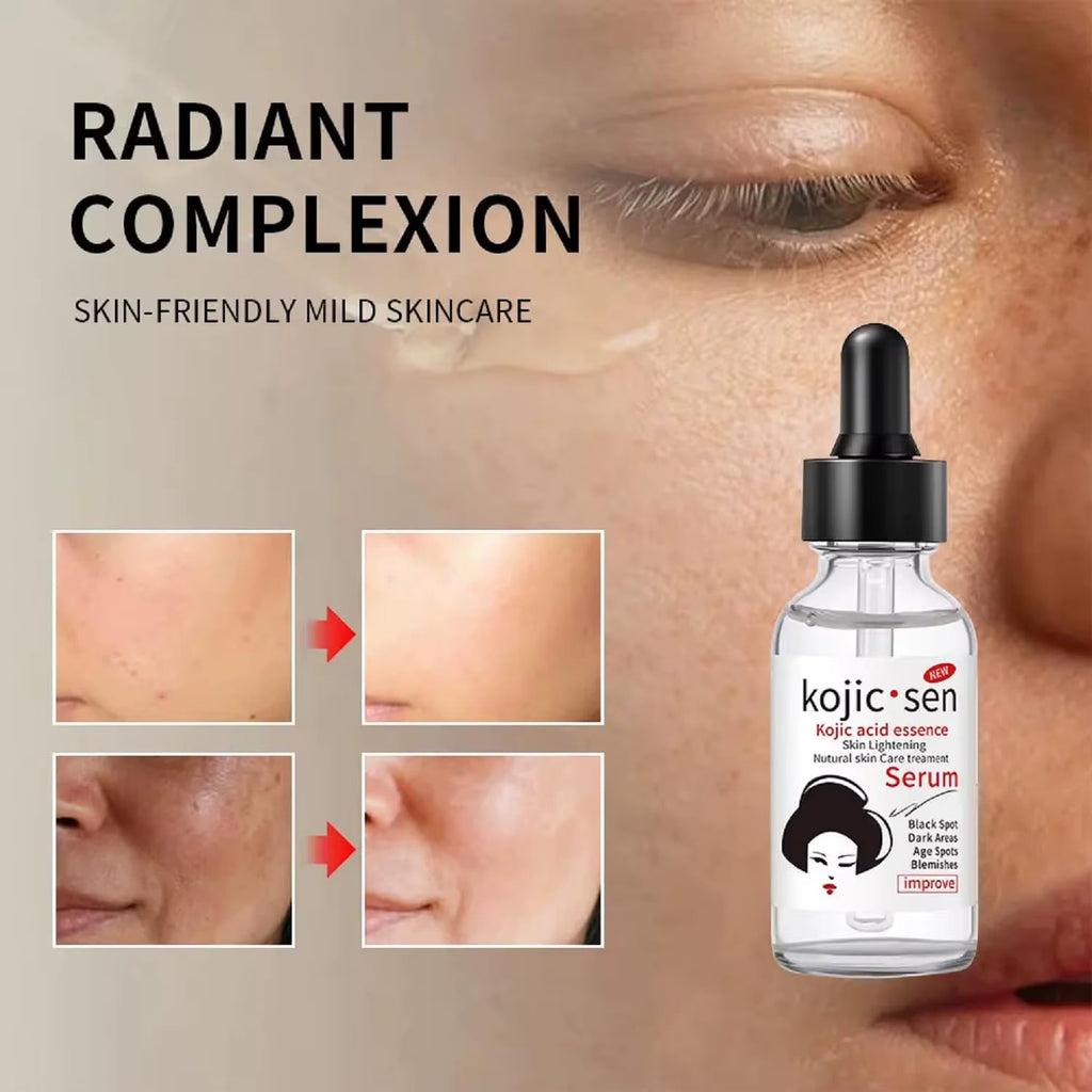 Kojic Acid Essence Serum – Hydrating Facial Serum with Ceramide & Hyaluronic Acid | 30ml