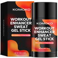 Komoko Fat Burning Sweat Gel Stick – Pre-Workout Sweat Enhancer (3.5 oz)