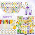KONEUK 60-Pack Bulk Lip Balm, Facial Mask & Hand Cream Gift Sets