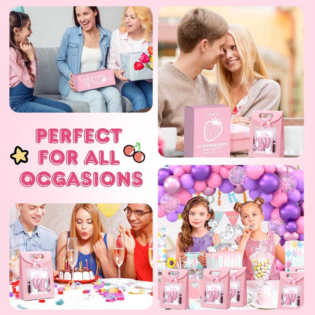 KONEUK 15-Pack Skincare Gift Set – Travel Kit for Teens, Women & Moms