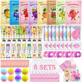 KONEUK 80PCS Spa Party Kit for Girls | Sleepover & Spa Birthday Party Essentials