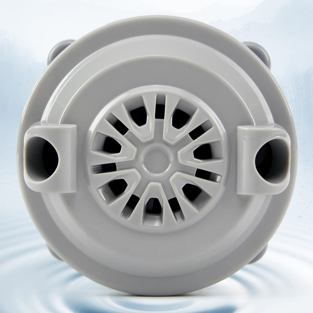 KONOVOLY BF-004 Magnetic Pedicure Jets – Pipeless 4-Pin Jet for LURACO BF-004 Pedicure Spa Tubs (Includes Propeller and Cap, 3 Pack)