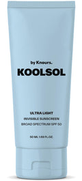 KOOLSOL Sunscreen by Knours – Ultra-Light SPF 50 Broad Spectrum, Hydrating for All Skin Types (50ml)