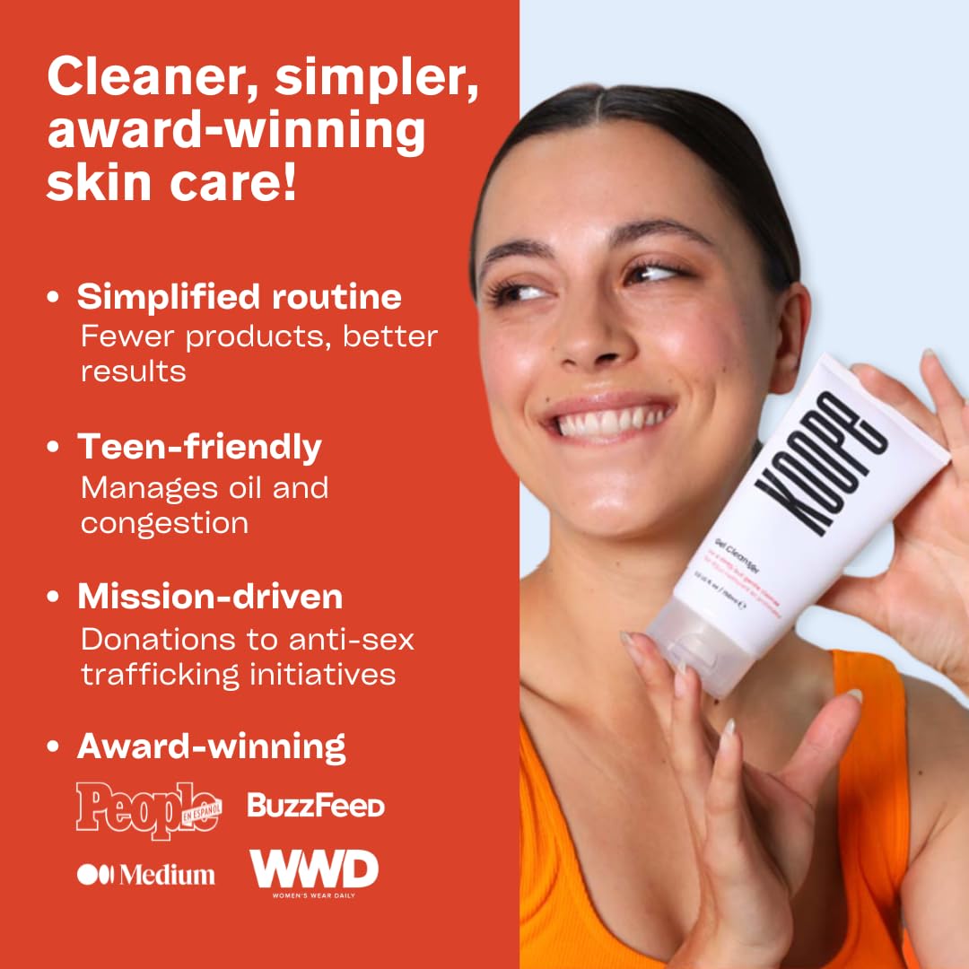Koope Gel Face Wash – Gentle, pH-Balanced Cleanser for All Skin Types