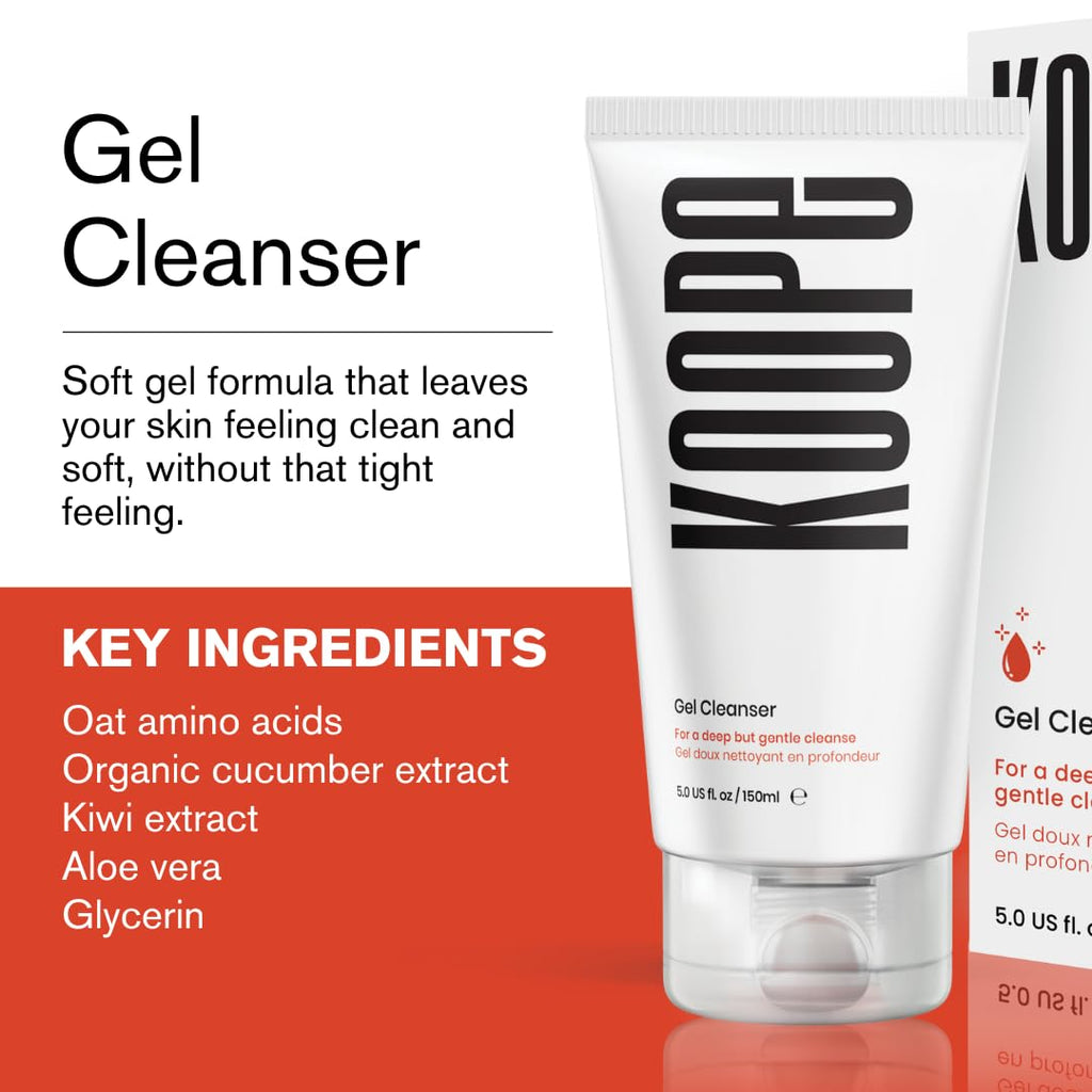 Koope Gel Face Wash – Gentle, pH-Balanced Cleanser for All Skin Types