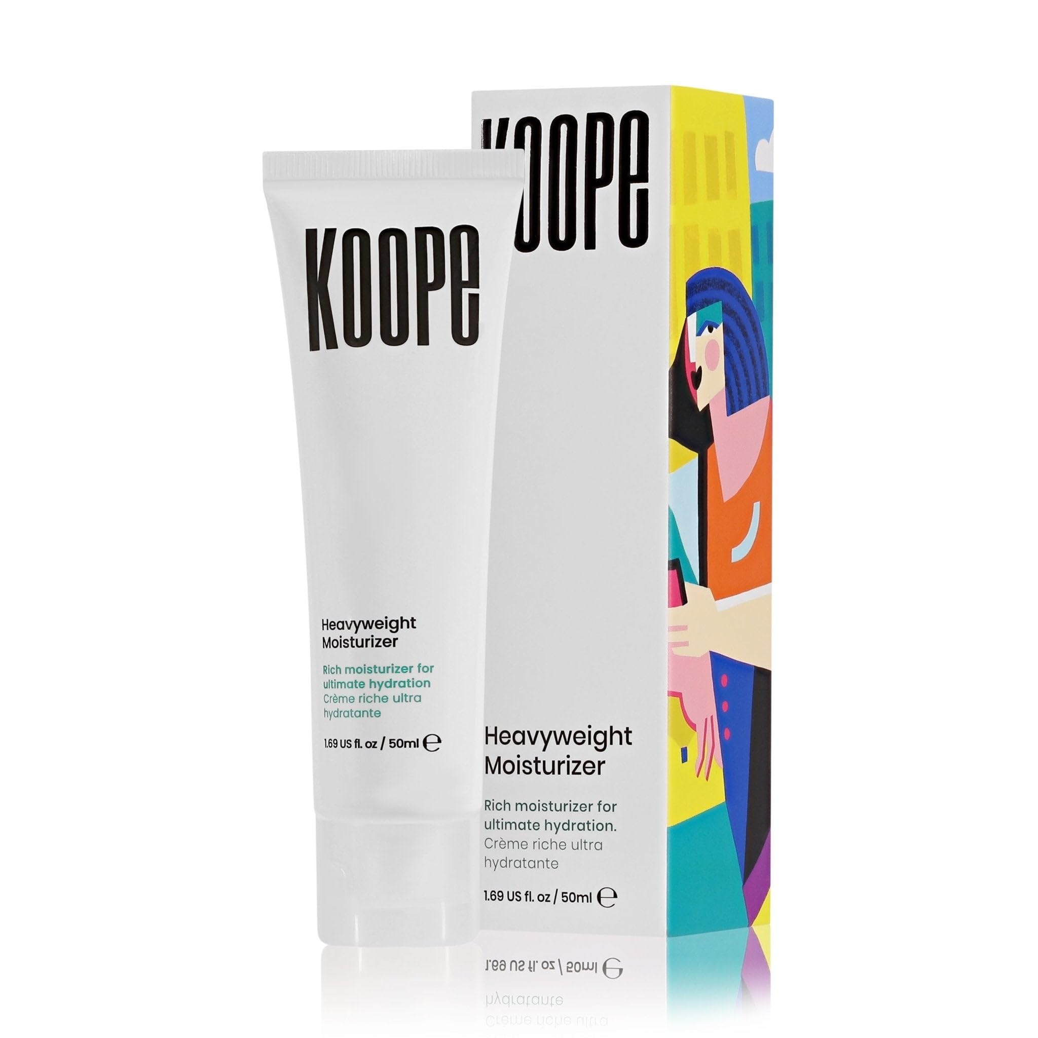 Koope Heavyweight Face Cream – Deep Hydration for Dry Skin (Peptides, Ceramides) – Vegan