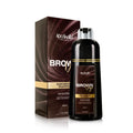 KooSwalla Brown 3-in-1 Hair Dye Shampoo for Gray Hair | Natural Color 400ml