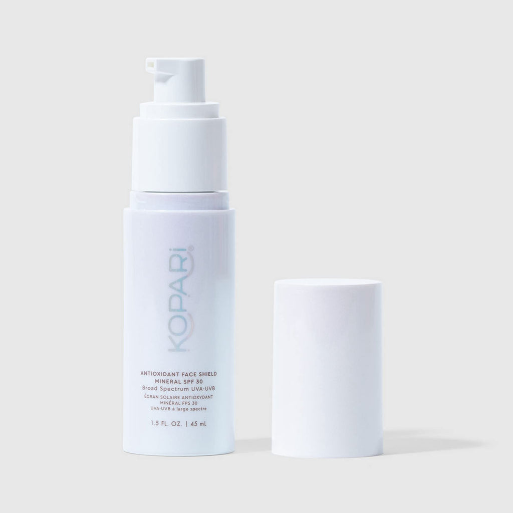 Kopari Antioxidant Face Shield SPF 30 — Sheer Mineral Sunscreen with Hyaluronic Acid | 1.5 oz