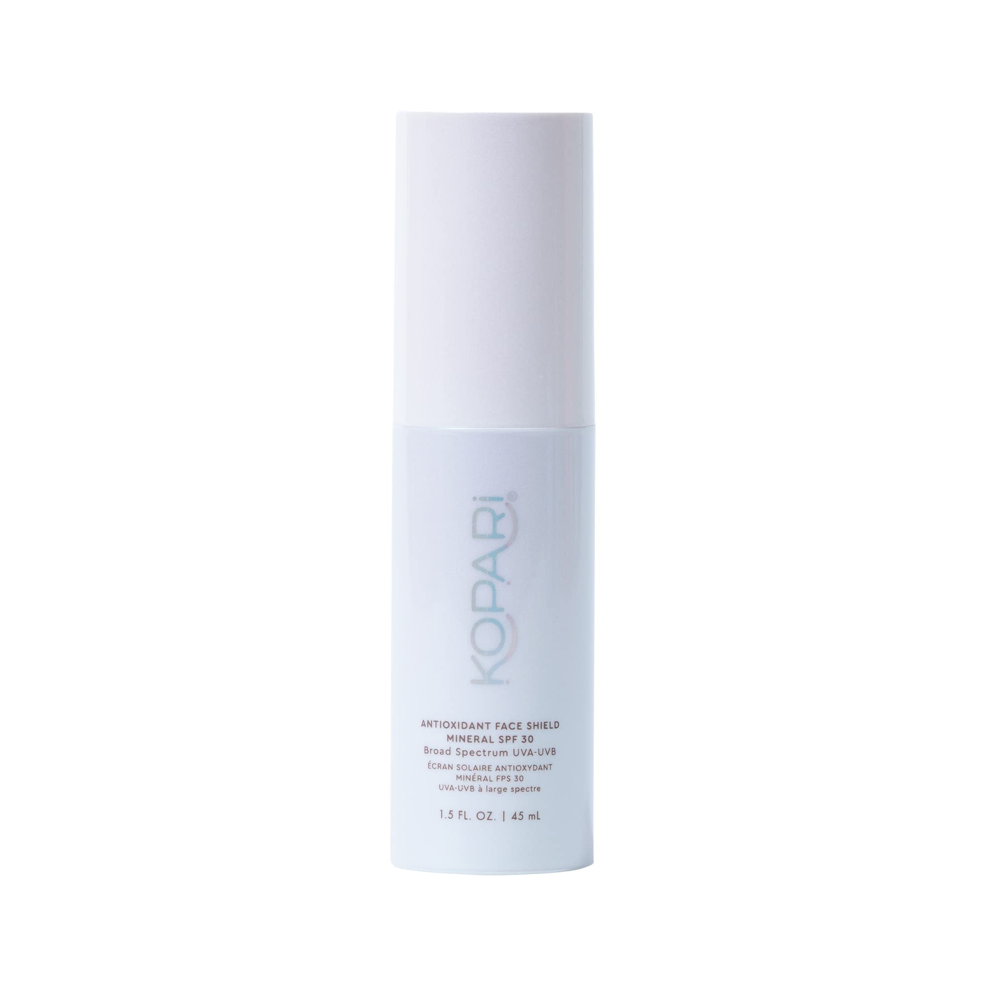 Kopari Antioxidant Face Shield SPF 30 — Sheer Mineral Sunscreen with Hyaluronic Acid | 1.5 oz