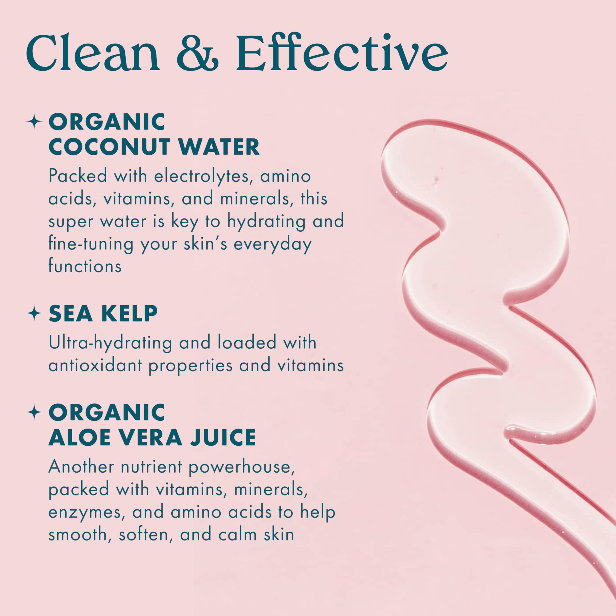 Kopari Jumbo Coconut Hydrating Body Wash – 25 oz | Coconut Water, Aloe, Sea Kelp