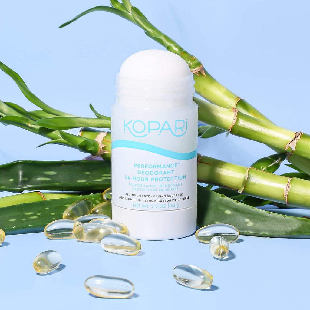 Kopari Performance Plus Aluminum-Free Deodorant — 24-Hour Odor Protection, Clean & Non-Toxic (2 oz)