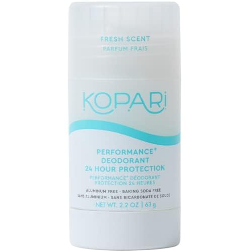 Kopari Performance Plus Aluminum-Free Deodorant — 24-Hour Odor Protection, Clean & Non-Toxic (2 oz)