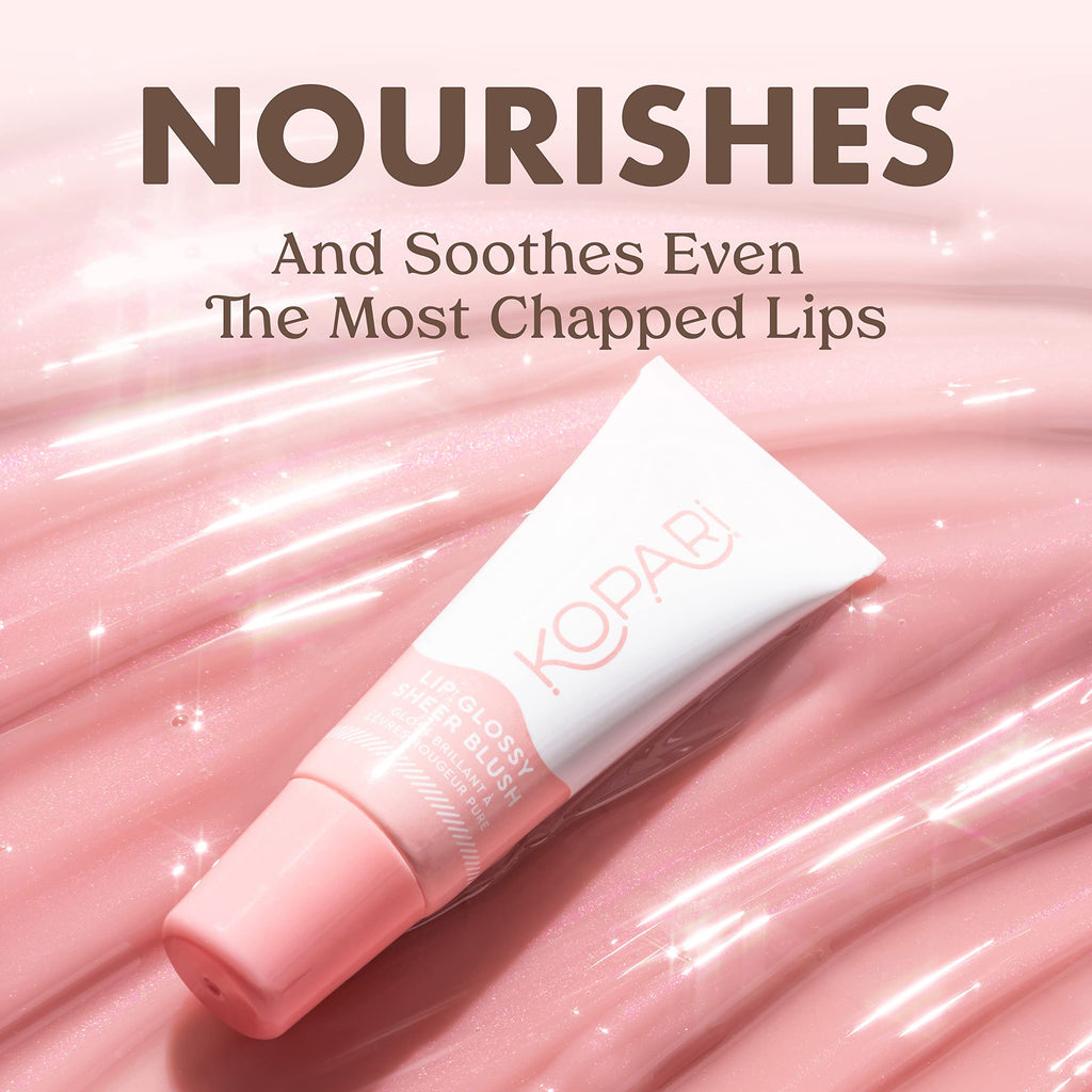 Kopari Sheer Blush Lip Glossy 2pk – Soft Tint & Shine