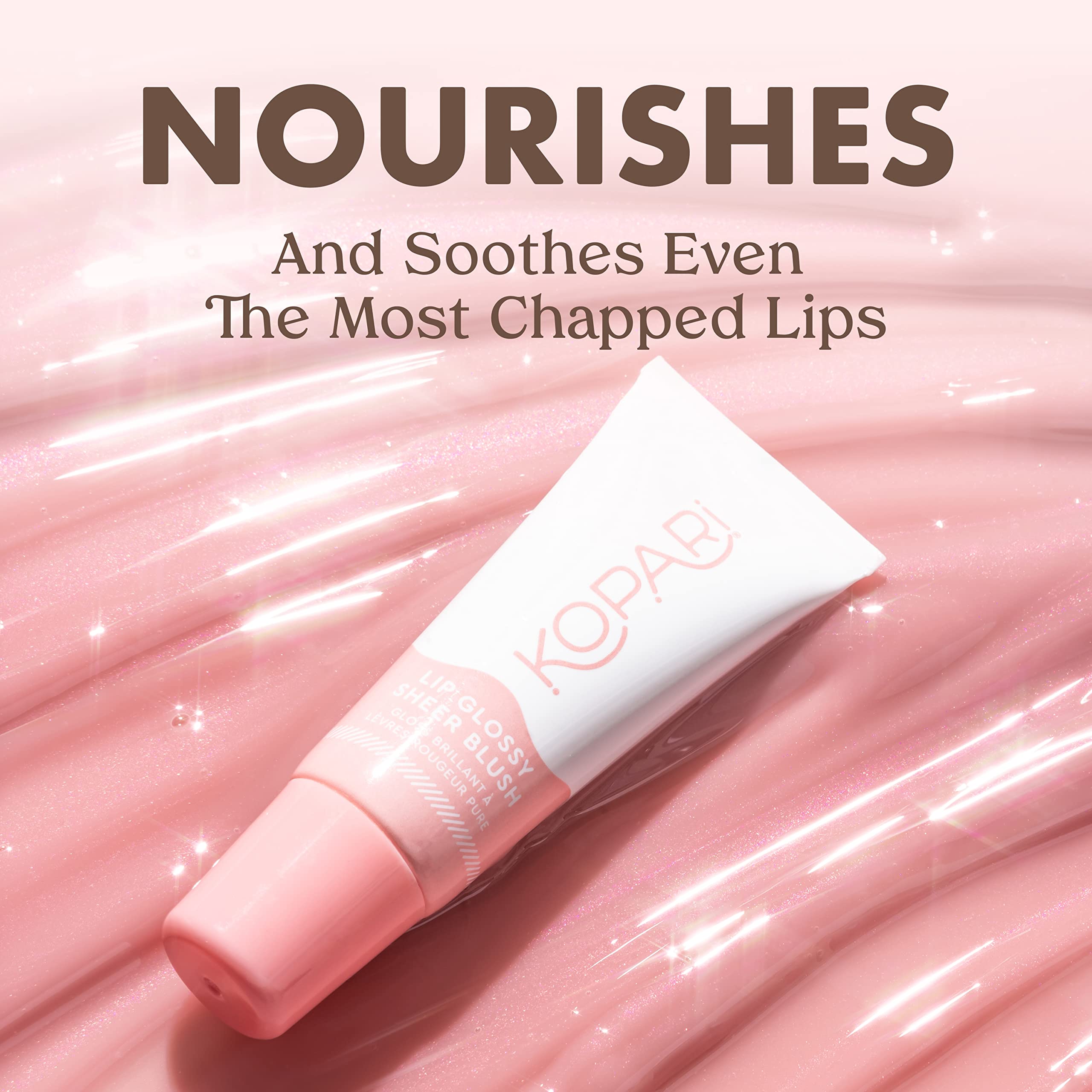 Kopari Sheer Blush Lip Glossy 2pk – Soft Tint & Shine
