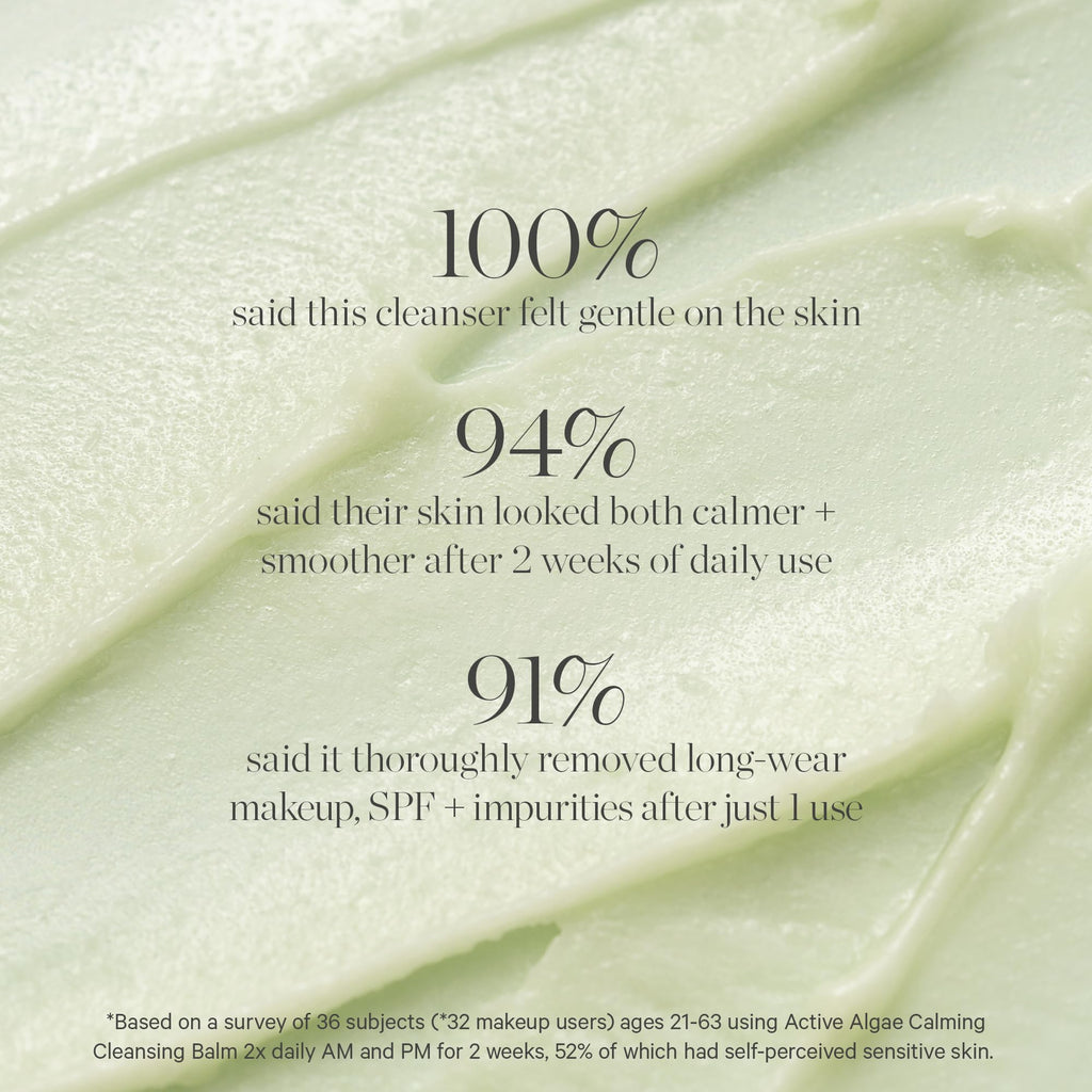 KORA Organics Active Algae Calming Cleansing Balm – Redness & Blemish Balancing Cleanser