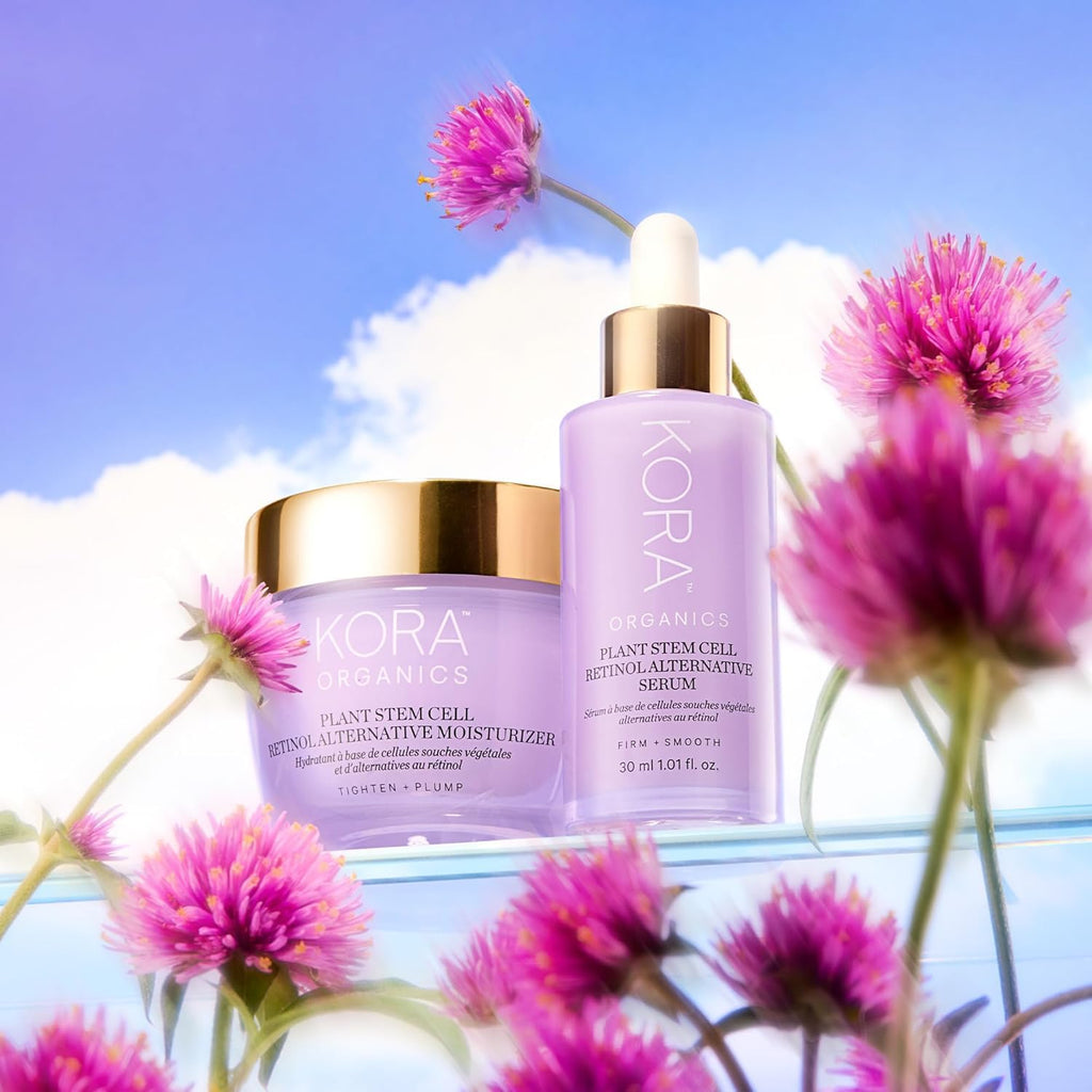 KORA Organics Plant Stem Cell Serum – Retinol Alternative, Firming & Radiant Skin