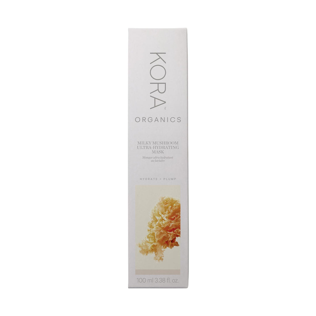 KORA Organics Milky Mushroom Ultra Hydrating Mask – 3.38 fl oz | Vegan & Cruelty-Free