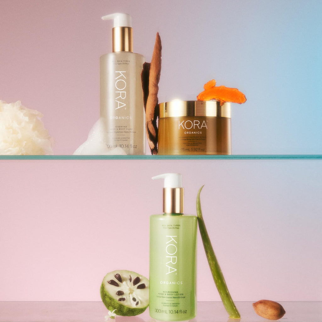 KORA Organics Renewing Hand & Body Wash | Certified Organic, Cruelty-Free Cleanser