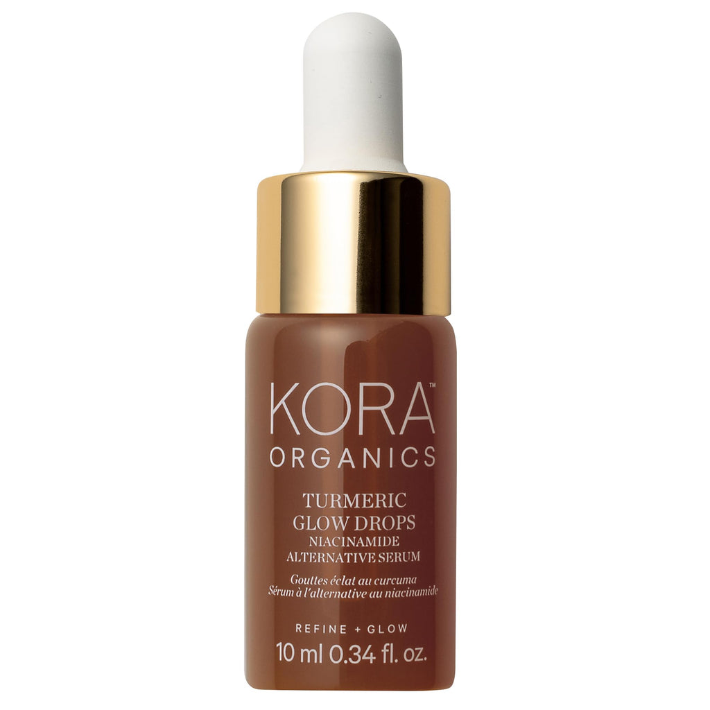 KORA Organics Turmeric Glow Drops – Organic Radiance Serum (Niacinamide Alternative)