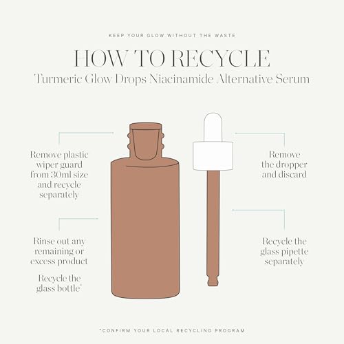 KORA Organics Turmeric Glow Drops – Organic Radiance Serum (Niacinamide Alternative)