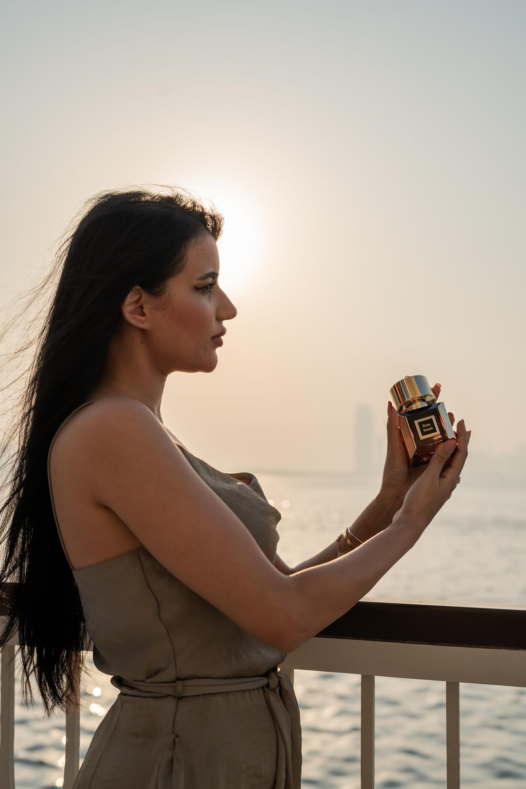 KORBAJ PARFUMS Rose Sands – Arabian Perfume for Women, Gourmand Scent with Caramel, Milk, Honey, Tonka Bean, Vanilla & White Musk