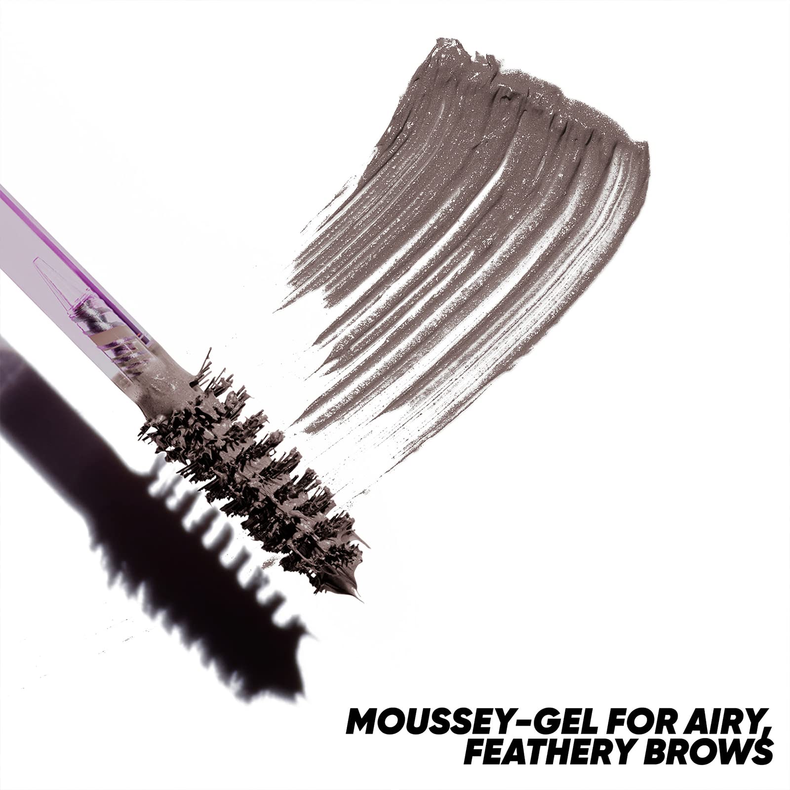 Kosas Air Brow Tinted Gel – Clean Vegan Brow Gel in Grey for Full, Fluffy Brows