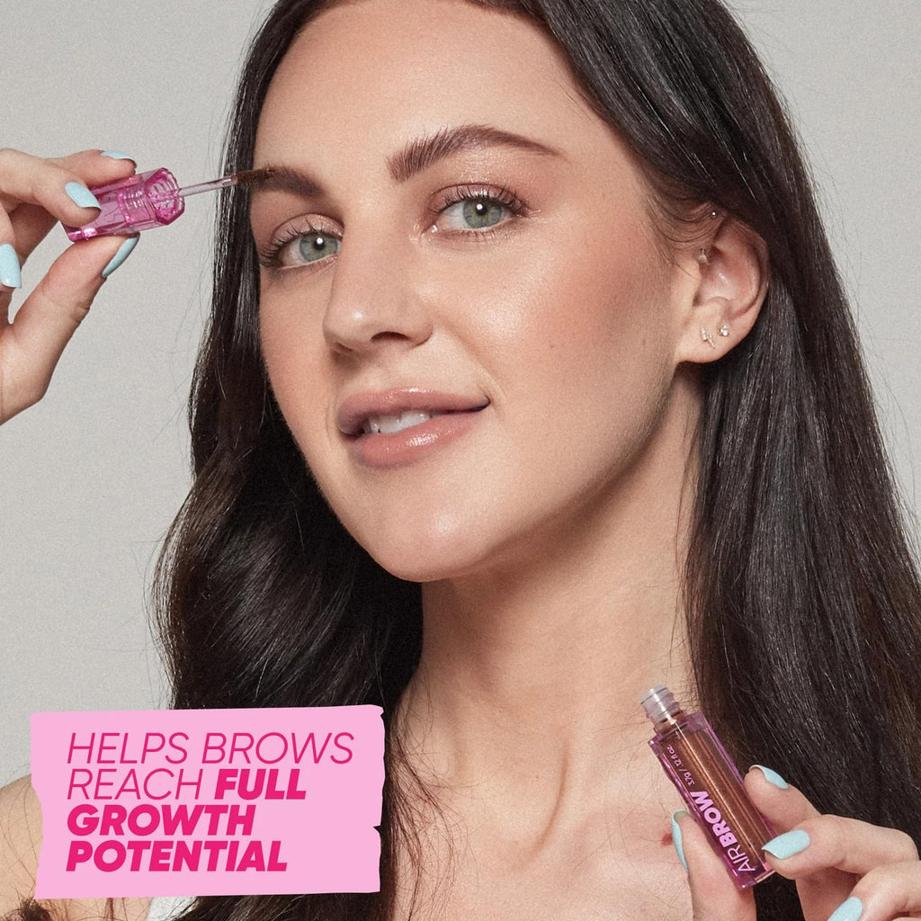 Kosas Air Brow Tinted Gel — Clean, Vegan, Longwear Brow Definition (Medium Brown)