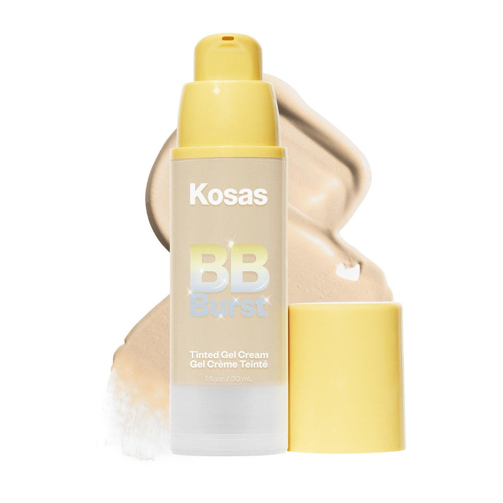 Kosas BB Burst Tinted Gel Cream – Light Buildable Coverage, Hydration & Glow (Light+ Neutral Warm)
