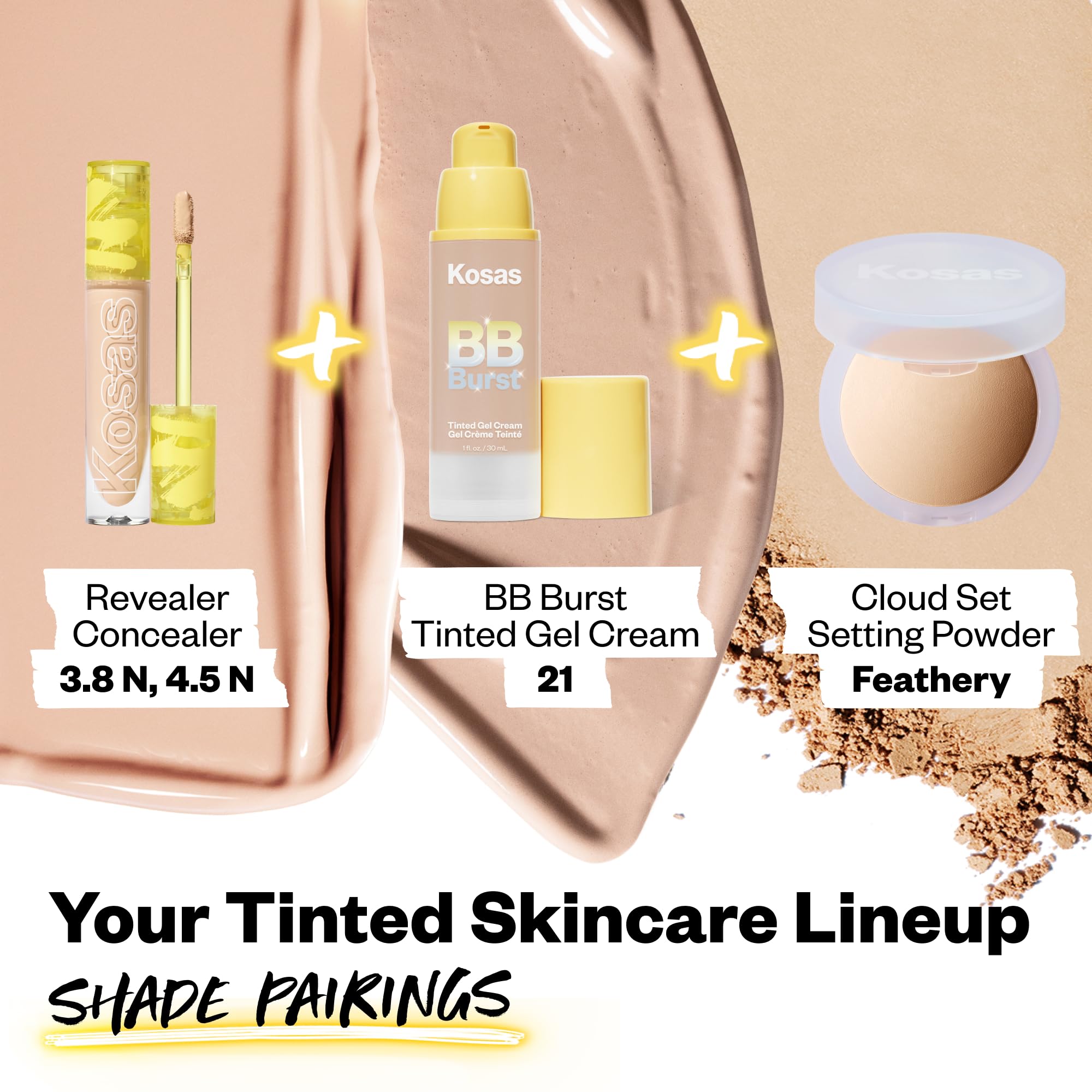 Kosas BB Burst Tinted Face Gel Cream — Buildable Coverage, Hydration & Skin Support