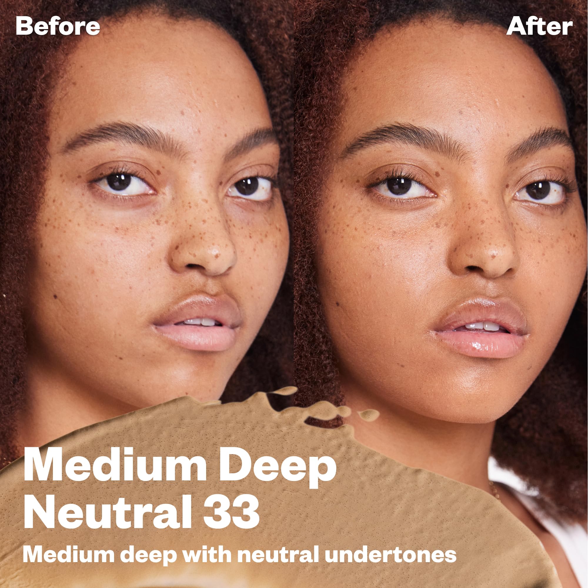 Kosas BB Burst Tinted Gel Cream – Buildable Coverage, Hydration & Glow (Medium Deep Neutral 33)