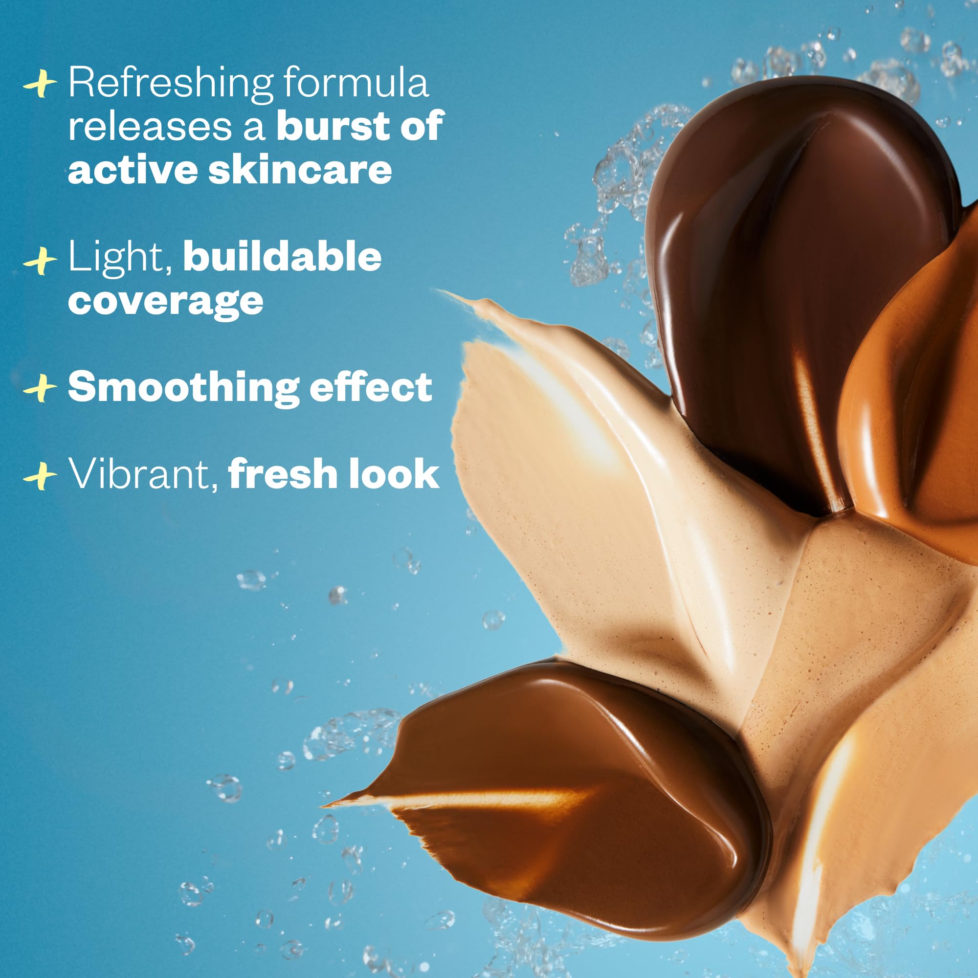 Kosas BB Burst Tinted Gel Cream – Buildable Coverage, Hydration & Glow (Medium Deep Neutral 33)
