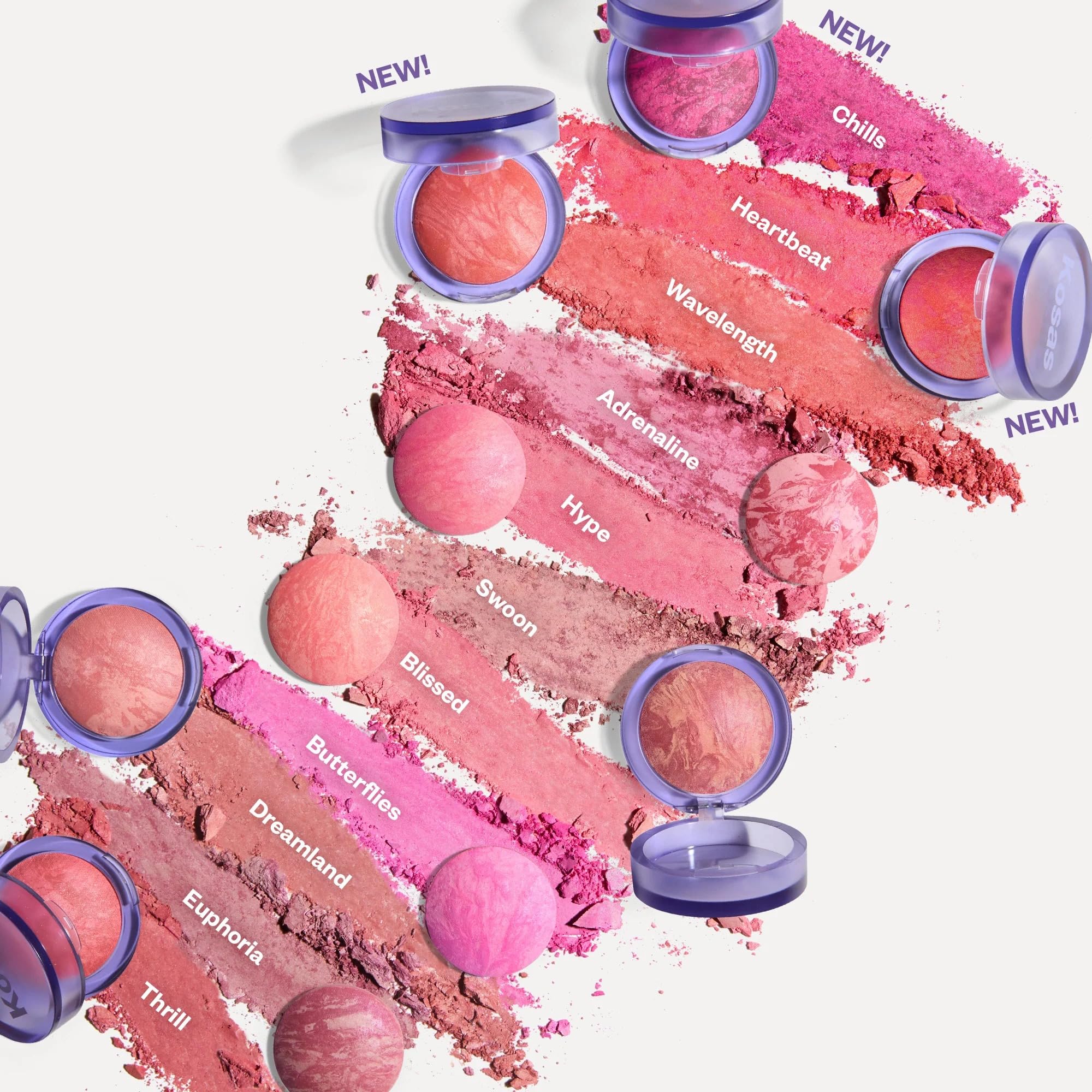 Kosas Blush is Life – Talc-Free Baked Dimensional Blush with Squalane & Hyaluronic Acid