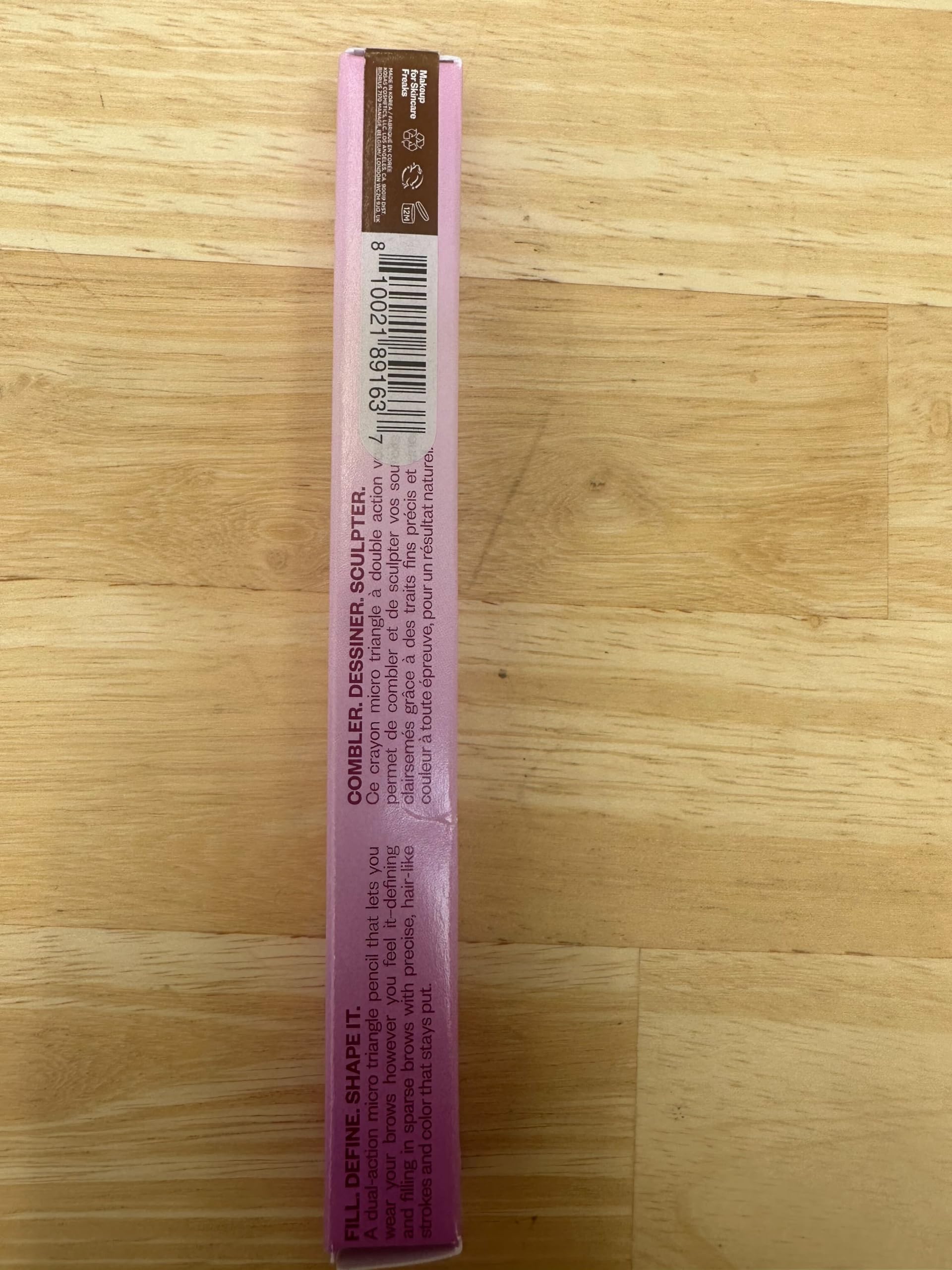 Kosas Brow Pop - Longwear Eyebrow Pencil, Medium Chocolate Brown
